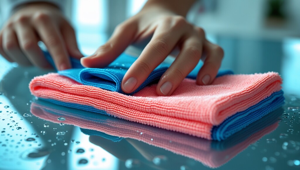 Microfiber Towel Cleaning near Clayton (Pickup and Delivery or Wash Dry Fold Drop Off)