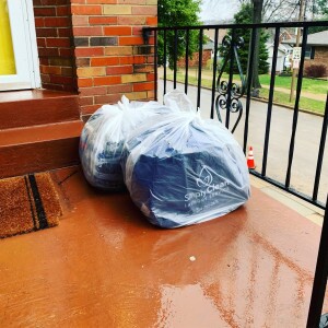 Triple-Bagged Rain-Ready Laundry
