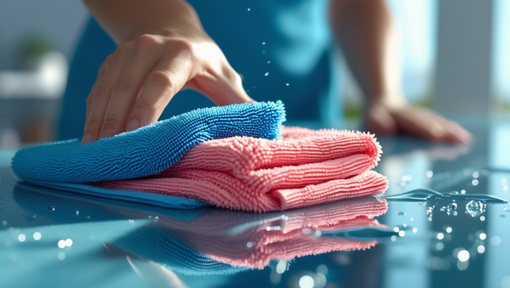 Microfiber Towel Cleaning near Sunset Hills (Pickup and Delivery or Wash Dry Fold Drop Off)